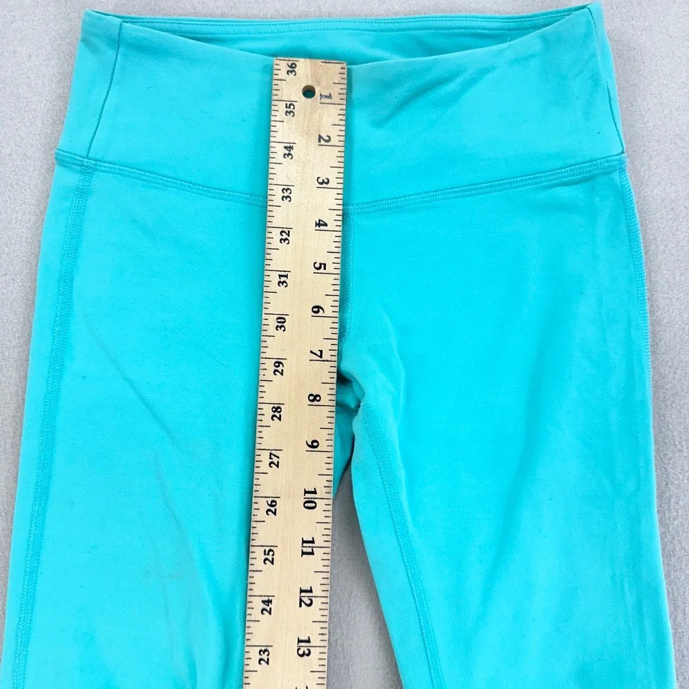 Alo Yoga Goddess Ribbed Ruched Leggings Womens XS Gray‎ Blue Dance Full Length